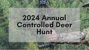 2024 Controlled Deer Hunt Set to Begin