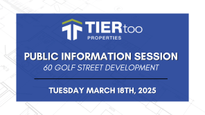 Public Information Session - 60 Golf Street Development | March 18, 2025